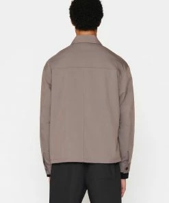 Flash Sale π Frame-denim Men Twill Club Jacket -- Walnut π 11 Frame-denim Men Twill Club Jacket -- Walnut