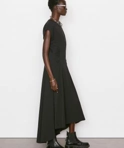 Budget π Frame-denim Fitted Flare π Dress -- Noir π© Women β¨ 12 Frame-denim Fitted Flare Dress -- Noir Women