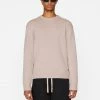 Frame-denim The Cashmere Crewneck Sweater -- Dress Rose