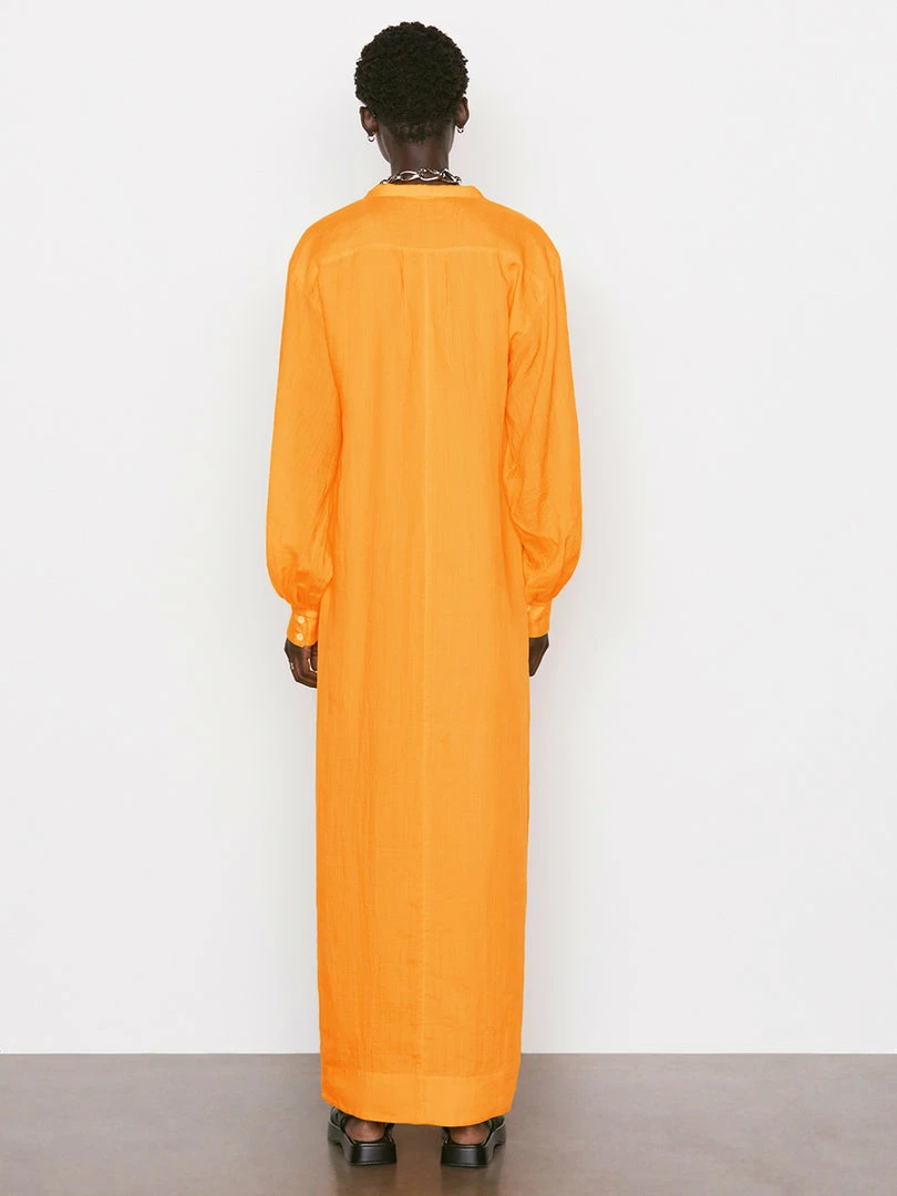 Best Sale π€© Frame-denim Kaftan Maxi π Dress -- Kumquat π© Women 𧨠6 Frame-denim Kaftan Maxi Dress -- Kumquat Women