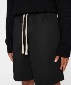 Top 10 π Frame-denim Men Cotton Wide Short -- Noir π 8 Frame-denim Men Cotton Wide Short -- Noir