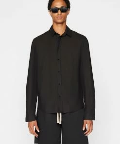 FRAME Sales Shop 36 Frame-denim Classic Poplin Shirt -- Noir