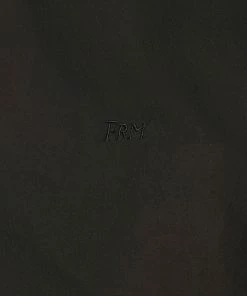 Frame-denim Classic Poplin Shirt -- Noir