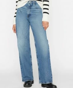 Frame-denim Le High 'N' Tight Wide Leg -- Lomina
