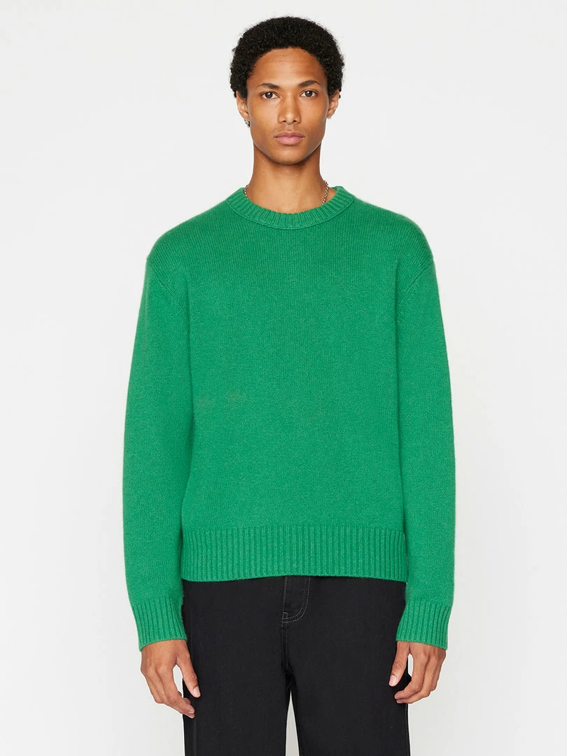 Best Sale π Frame-denim Men The Cashmere Crewneck Sweater -- π Dress Green π 1 Frame-denim Men The Cashmere Crewneck Sweater -- Dress Green