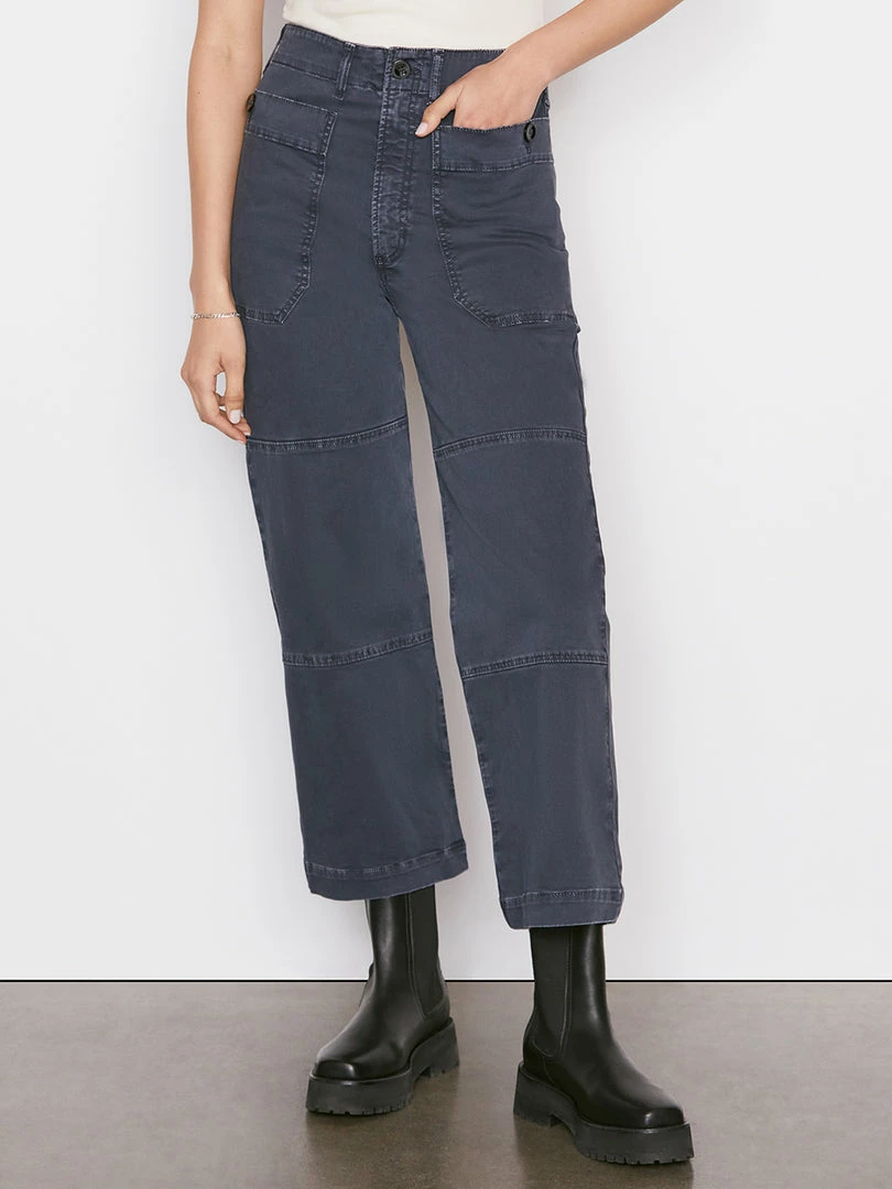 Best Sale π₯° Frame-denim Oversized Pocket Utility Pant -- Washed Navy π© Women π 1 Frame-denim Oversized Pocket Utility Pant -- Washed Navy Women