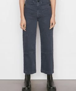 Best Sale π₯° Frame-denim Oversized Pocket Utility Pant -- Washed Navy π© Women π 14 Frame-denim Oversized Pocket Utility Pant -- Washed Navy Women