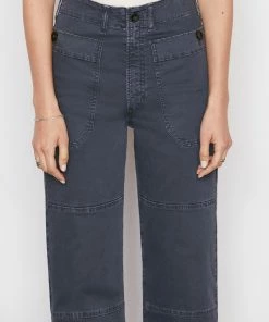 Best Sale π₯° Frame-denim Oversized Pocket Utility Pant -- Washed Navy π© Women π 10 Frame-denim Oversized Pocket Utility Pant -- Washed Navy Women