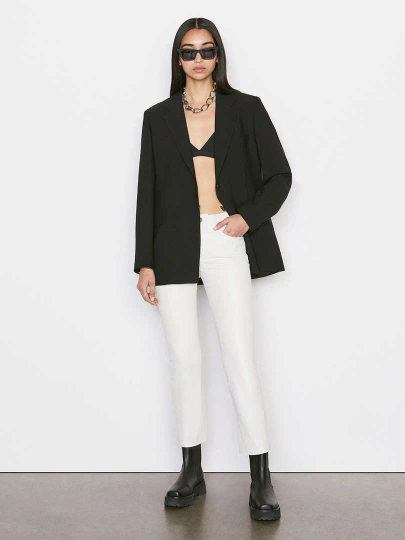 Brand new π Frame-denim π© Women Leather Le Crop Mini Boot -- Blanc π₯ 2 Frame-denim Women Leather Le Crop Mini Boot -- Blanc