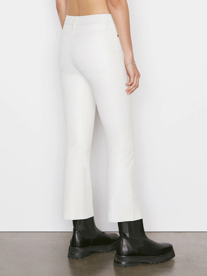 Brand new π Frame-denim π© Women Leather Le Crop Mini Boot -- Blanc π₯ 5 Frame-denim Women Leather Le Crop Mini Boot -- Blanc