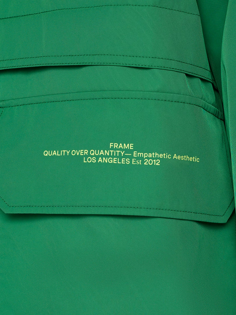 Best Sale π Frame-denim Tech Green Parka -- π Dress Green π₯° 6 Frame-denim Tech Green Parka -- Dress Green