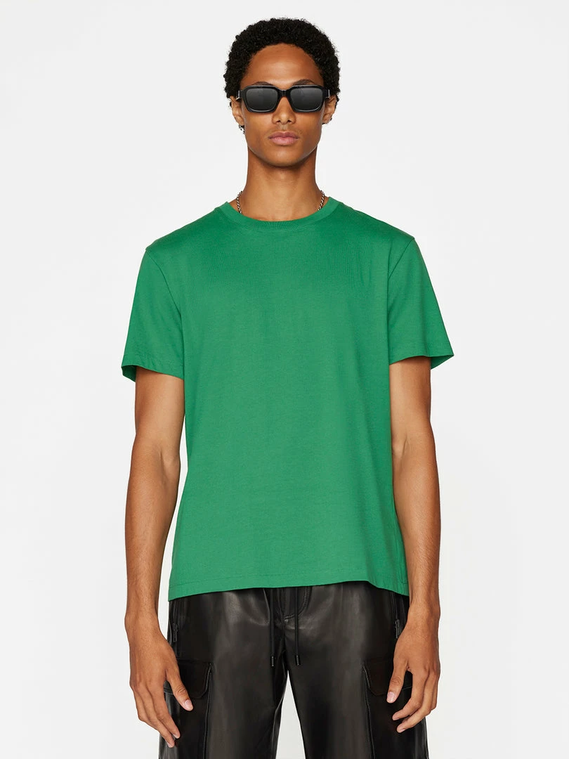 Discount π Frame-denim Men Frame Logo Tee -- π Dress Green π 1 Frame-denim Men Frame Logo Tee -- Dress Green