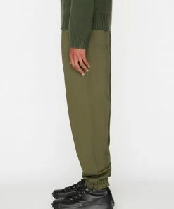 Frame-denim Active Denim Jogger -- Military Green