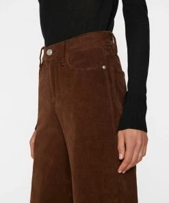 Frame-denim Le Palazzo -- Dark Chocolate