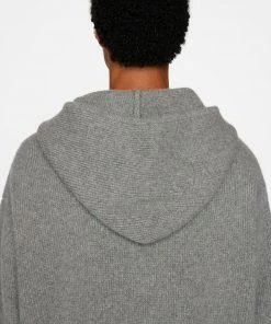 Frame-denim Full Zip Hoodie -- Warm Grey Men