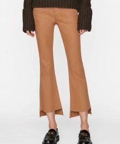 Frame-denim Le Crop Mini Boot -- Latte