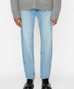 Frame-denim Men Relaxed Straight Biodegradable -- Orbita Rips