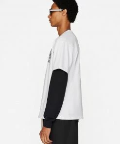 Frame-denim Frame Graphic Tee -- Blanc Men