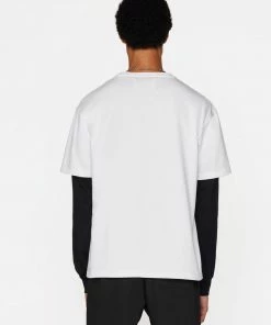 Frame-denim Frame Graphic Tee -- Blanc Men