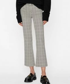 Frame-denim Le Crop Mini Boot -- Pine Plaid