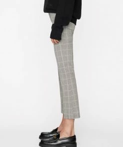Frame-denim Le Crop Mini Boot -- Pine Plaid
