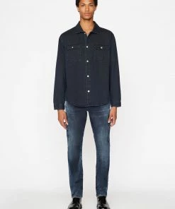 Frame-denim Denim Shirt -- Washed Placid