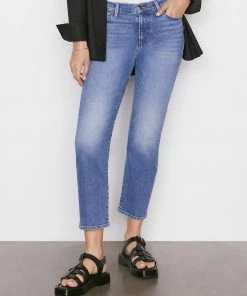 Frame-denim Women Le High Straight -- Bixby