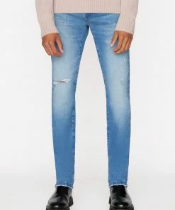 Frame-denim L'Homme Slim Degradable -- Polar Rips Men