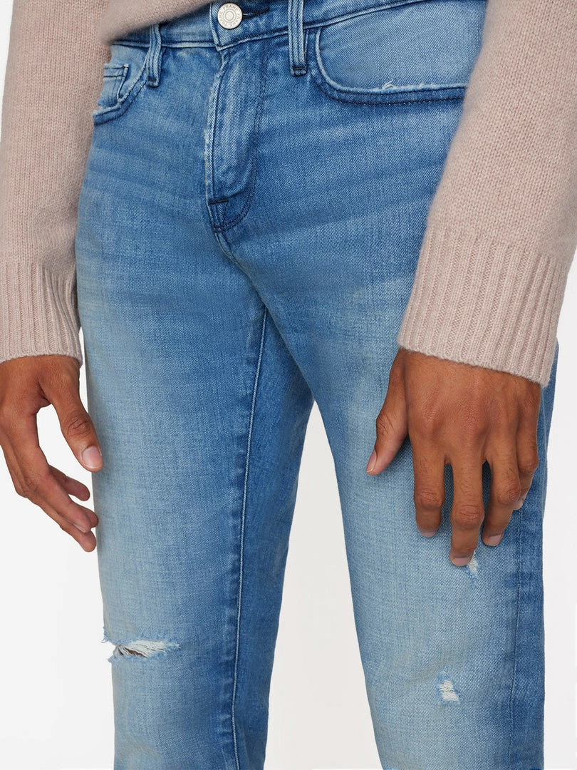 Top 10 β Frame-denim L'Homme Slim Degradable -- Polar Rips Men π 3 Frame-denim L'Homme Slim Degradable -- Polar Rips Men