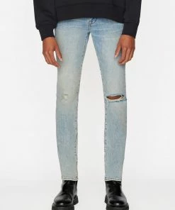Frame-denim L'Homme Skinny -- Aspen Rips