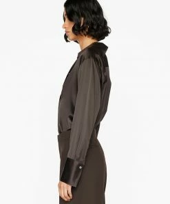 Frame-denim The Standard Shirt -- Americano Women