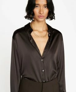 Frame-denim The Standard Shirt -- Americano Women