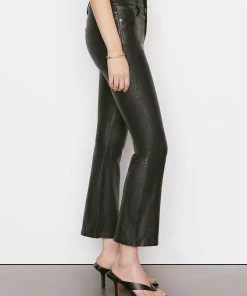 Cheapest π€© Frame-denim Leather Le Crop Mini Boot -- Washed Black π© Women π 14 Frame-denim Leather Le Crop Mini Boot -- Washed Black Women