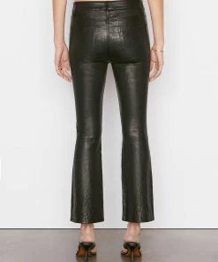 Cheapest π€© Frame-denim Leather Le Crop Mini Boot -- Washed Black π© Women π 13 Frame-denim Leather Le Crop Mini Boot -- Washed Black Women