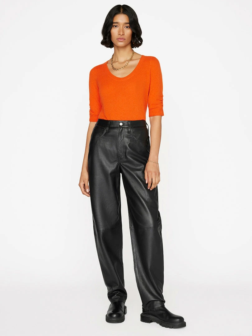 Cheap π Frame-denim π© Women Scoop Neck Sweater -- Mandarin π₯ 2 Frame-denim Women Scoop Neck Sweater -- Mandarin