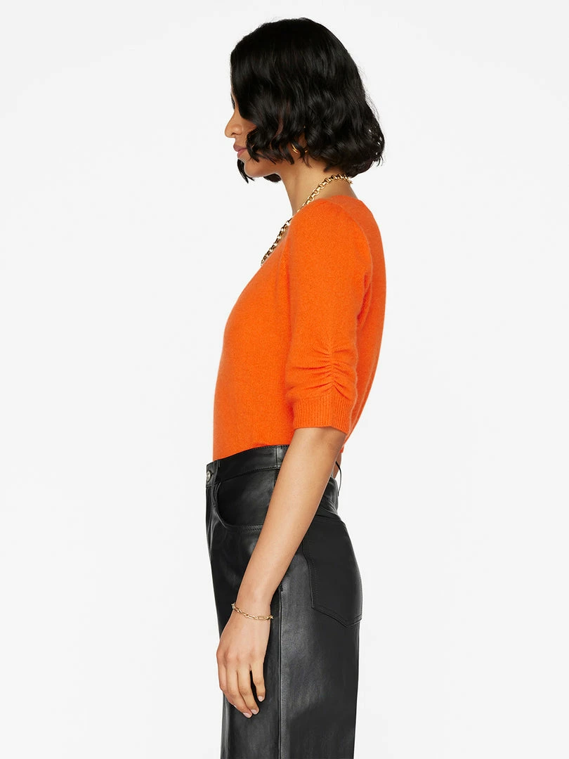 Cheap π Frame-denim π© Women Scoop Neck Sweater -- Mandarin π₯ 5 Frame-denim Women Scoop Neck Sweater -- Mandarin