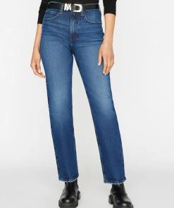 Frame-denim Le High 'N' Tight Straight -- Hallam