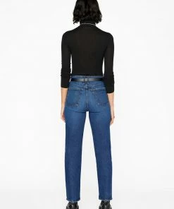 Frame-denim Le High 'N' Tight Straight -- Hallam