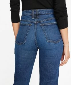Frame-denim Le High 'N' Tight Straight -- Hallam