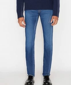 Frame-denim L'Homme Slim Degradable -- Indigo Land