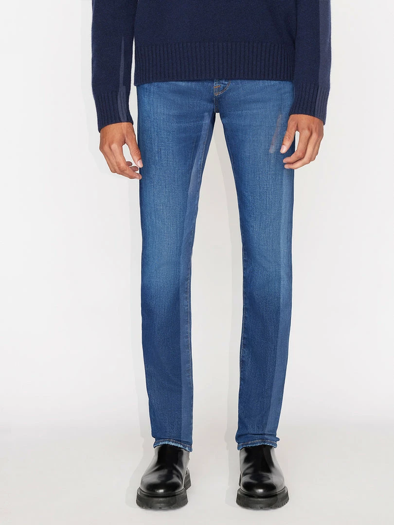 Best deal π€© Frame-denim L'Homme Slim Degradable -- Indigo Land β¨ 1 Frame-denim L'Homme Slim Degradable -- Indigo Land