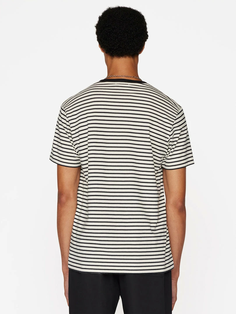 Budget π Frame-denim Men Frame Stripe Tee -- Off White/Noir Multi π 5 Frame-denim Men Frame Stripe Tee -- Off White/Noir Multi
