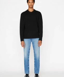 Frame-denim Men The Straight Jean Degradable -- Polar