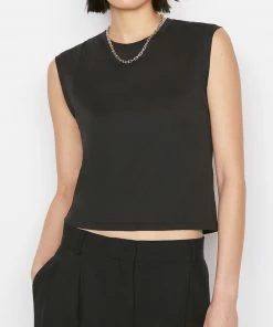 Cheap π₯ Frame-denim Le High Rise Muscle Tee -- Noir π 9 Frame-denim Le High Rise Muscle Tee -- Noir