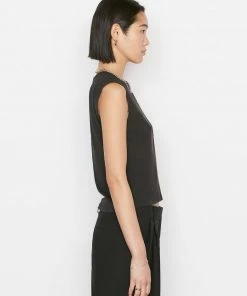 Cheap π₯ Frame-denim Le High Rise Muscle Tee -- Noir π 12 Frame-denim Le High Rise Muscle Tee -- Noir