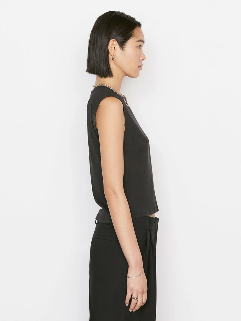 Cheap π₯ Frame-denim Le High Rise Muscle Tee -- Noir π 6 Frame-denim Le High Rise Muscle Tee -- Noir