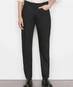 Frame-denim Le Italien True Straight -- Noir Women