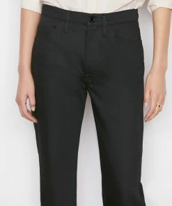 Frame-denim Le Italien True Straight -- Noir Women