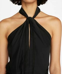 Cheapest π Frame-denim Lace Inset Sleeveless Top -- Noir β 8 Frame-denim Lace Inset Sleeveless Top -- Noir