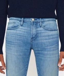 Wholesale π Frame-denim Men L'Homme Slim Degradable -- Polar π 8 Frame-denim Men L'Homme Slim Degradable -- Polar